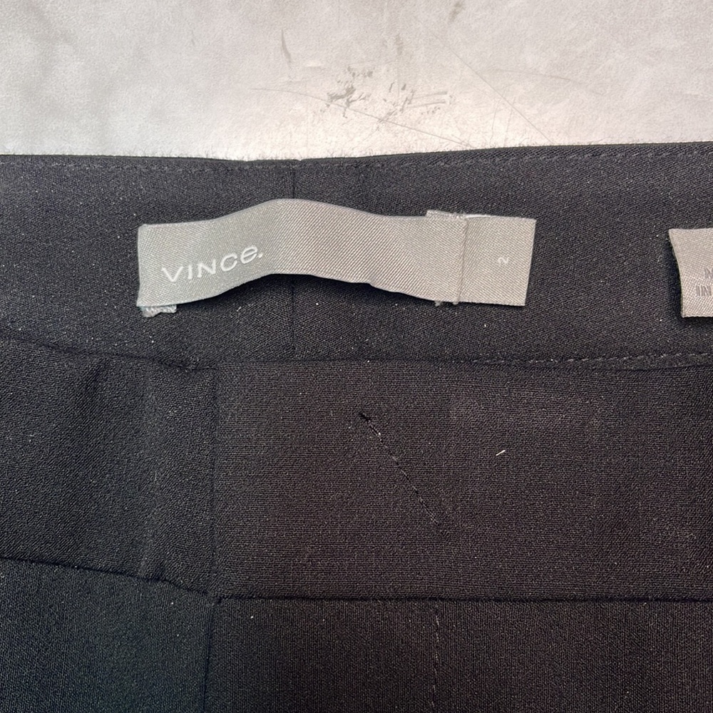 Vince Black Slim Fit Pants - Picture 3 of 7